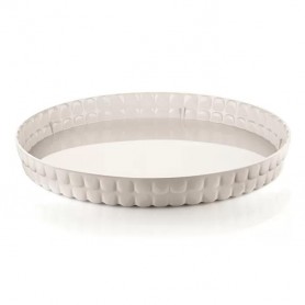 G VASSOIO TONDO TIFFANY BIANCO