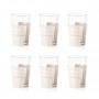G SET 6 REGGIBICCHIERI TIFFANY BIANCO