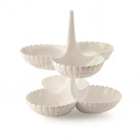G SET 2 ANTIPASTIERE TIFFANY BIANCA