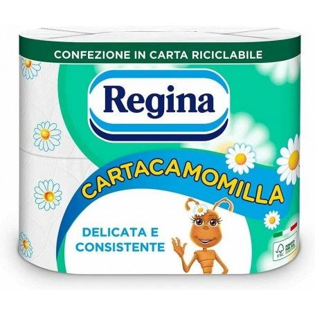 REGINA CARTA CAMOMILLA 4 ROTOLI