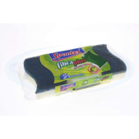 SPONTEX FIBRAPLUS SPUGNA+RETINA 3PZ