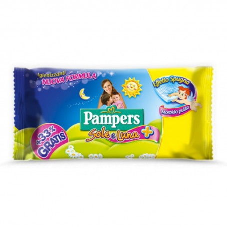 PAMPERS  SOLE E LUNA SALVIETTINE X46