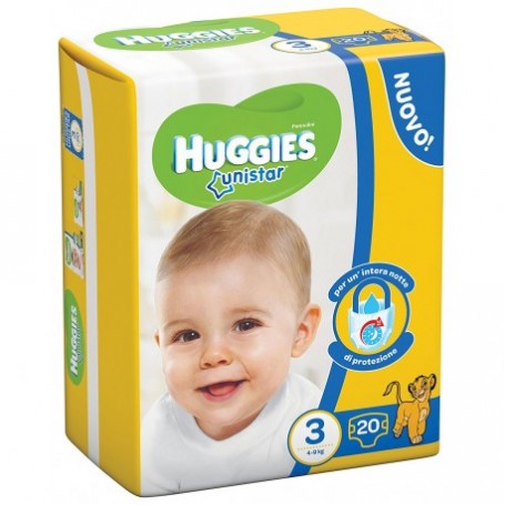 HUGGIES PANNOLINI 19PZ 3 4-9KG