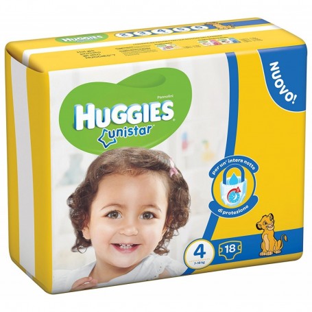 HUGGIES PANNOLINI 18PZ 7-18KG