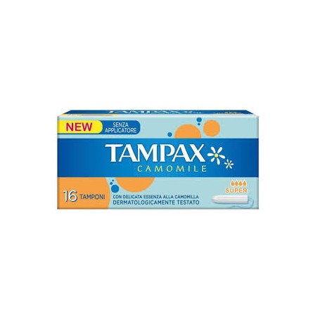 TAMPAX CAMOMILE X16