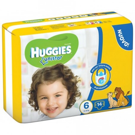 HUGGIES PANNOLINI 14PZ 6 15-30KG