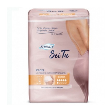 SERENITY SLIP ASSORBENTI L 10PZ