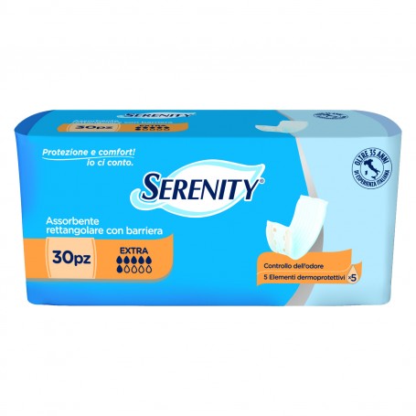 SERENITY ASSORBENTE RETTANGOLARE X30