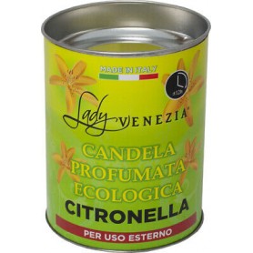 LADY VENEZIA CANDELA CITRONELLA 170GR