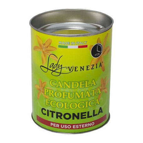 LADY VENEZIA CANDELA CITRONELLA 170GR