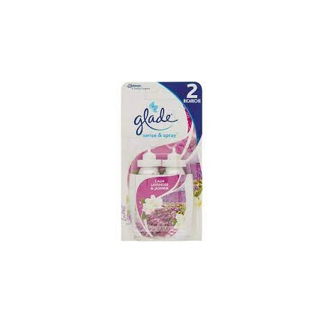 GLADE SENSE SPRAY RICARICA 2X18ML