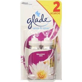 GLADE SENSE SPRAY RICARICA 2X18ML