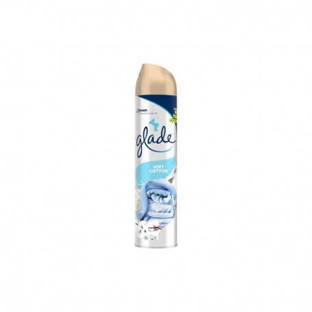 GLADE SPRAY 300ML SOFT COTTON