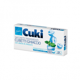 CUKI SACCHETTI  CUBETTI GHIACCIO 10PZ