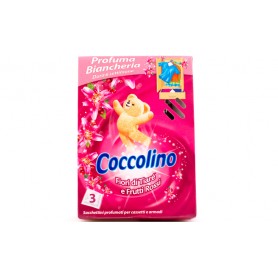 COCCOLINO SACCHETTI PROFUMATI 3PZ FRUTTI