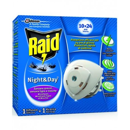 RAID NIGHT&DAY 1DIFFUSORE+1RICARICA