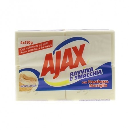 AIAX SAPONETTA BUCATO 4PZ X 150GR