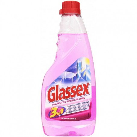 GLASSEX RICARICA ACETO 500ML