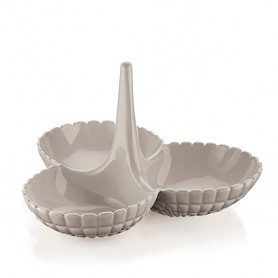 TIFFANY ANTIPASTIERA GRIGIO TORTORA