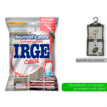 IRGE DEUMIDIFICATORE PER ARMADIO 500ML