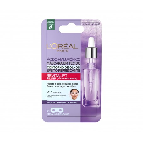 L'OREAL MASCHERA OCCHI ACIDO IALURONICO