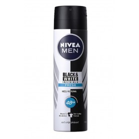 NIVEA SPRAY MEN BLACK &WHITE 150ML