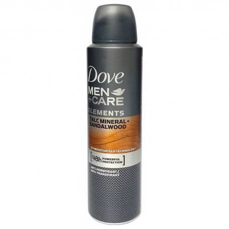 DOVE MEN TALC MINERAL 150ML