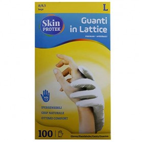 GUANTI LATTICE 100PZ L