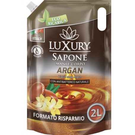 LUXURY SAPONE RICARICA 2LT ARGAN