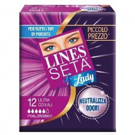 LINES SETA LADY ULTRA CON ALI 12PZ