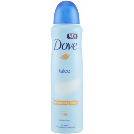 DOVE SPRAY 125 ML TALCO