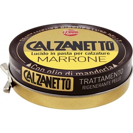 CALZANETTO LUCIDO IN PASTA MARRONE 50ML