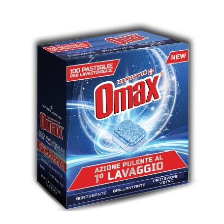 OMAX PASTIGLIE LAVASTOVIGLIE 100PZ