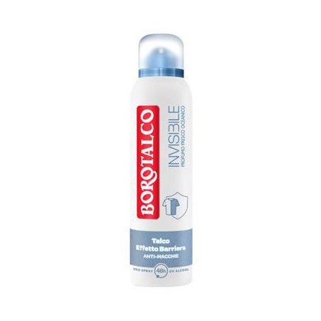 BOROTALCO INVISIBLE  150ML AZZURRO