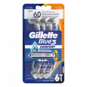 GILLETTE BLUE 3 COMFORT GEL 6PZ