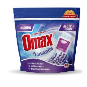 OMAX PODS 15 PZ LAVANDA