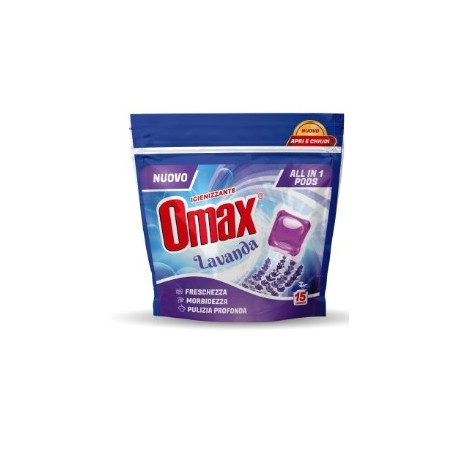 OMAX PODS 15 PZ LAVANDA