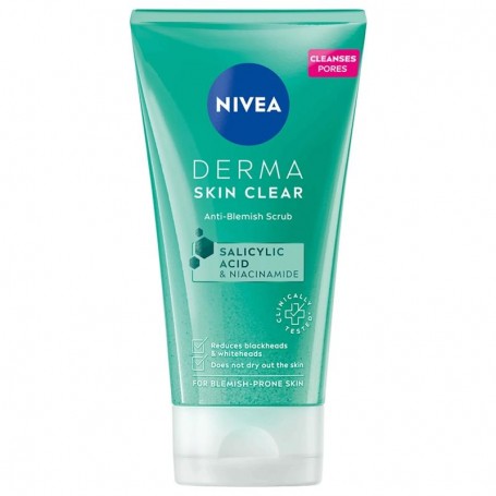 NIVEA SCRUB VISO DERMA SKIN CLEAR