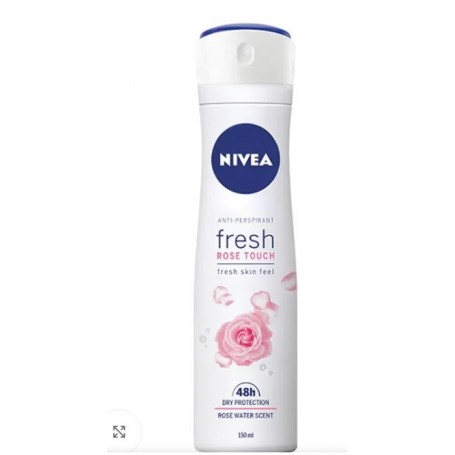 NIVEA DEODORANTE FRESH ROSE TOUCH 150 ML