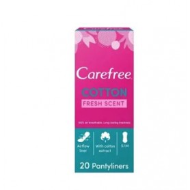 CAREFREE COTTON FRESH SCENT 20 PZ