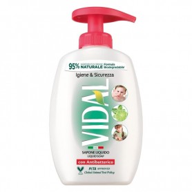 VIDAL SAPONE MANI ANTIBATTERICO 300ML