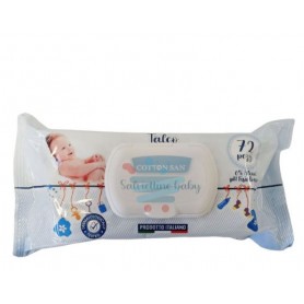 COTTON SAN SALVIETTINE BABY TALCO X72