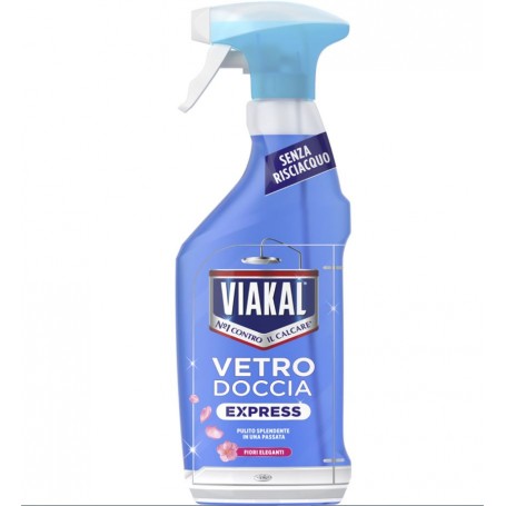 VIAKAL VETRO DOCCIA FIORI ELEGANTI 470ML