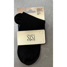 SISI  CALZINO  CACHEMIRE NERO  S/M