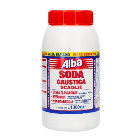 SODA CAUSTICA ALBA 1 KG