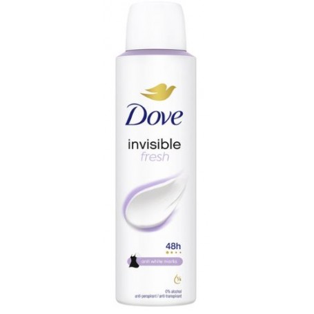 DOVE 150ML INVISIBLE FRESH
