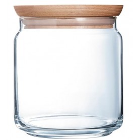 BARATTOLO VETRO BAMBOO