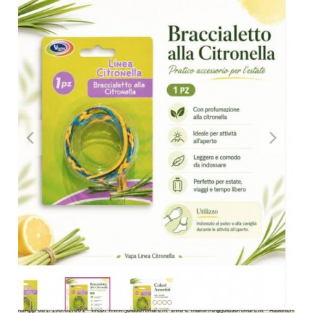 BRACCIALETTO CITRONELLA