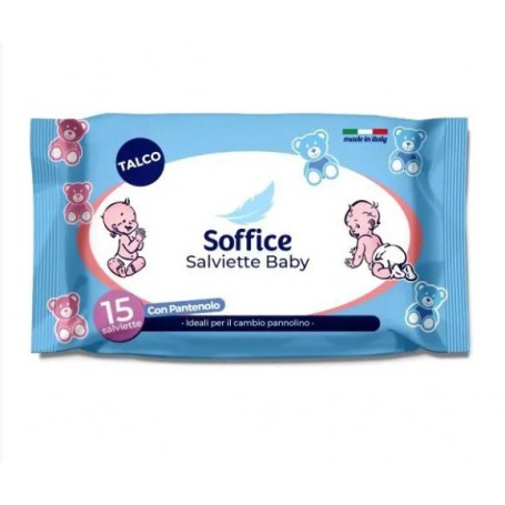 SALVIETTE UMIDIFICATE SOFFICE 15PZ