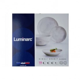 LUMINARC SERV PIATTI 18PZ DIWALI GRANIT